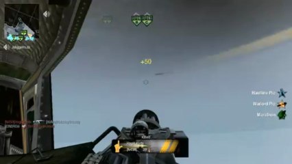 Chopper Gunner under the map? WTF?!