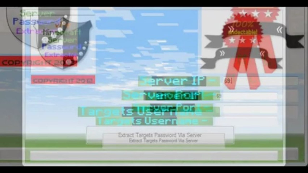 [1.5.2] MINECRAFT PASSWORD EXTRACTOR - HACK EVERYONES PASSWO