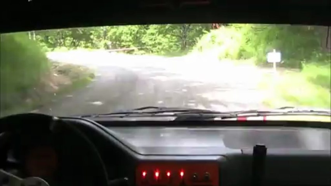 RALLYE DES TROIS CHATEAUX 2013 ES4 LIONEL JULIEN