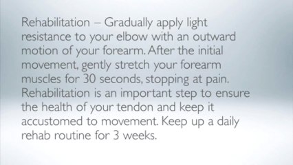 Tennis Elbow Treatment