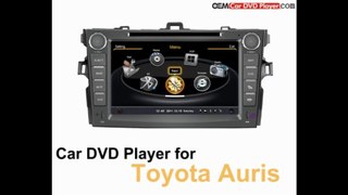 Toyota Auris DVD GPS Multimedia System
