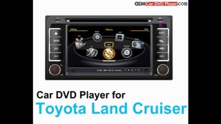 In-Dash Radio Navigation DVD Receiver for Toyota Land Cruise