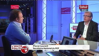 Pierre Laurent : "Tout le monde dit que continuer les politiques d’austérité en Europe serait une folie"