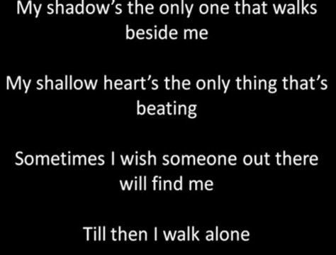 Green Day - Boulevard of Broken Dreams Lyrics
