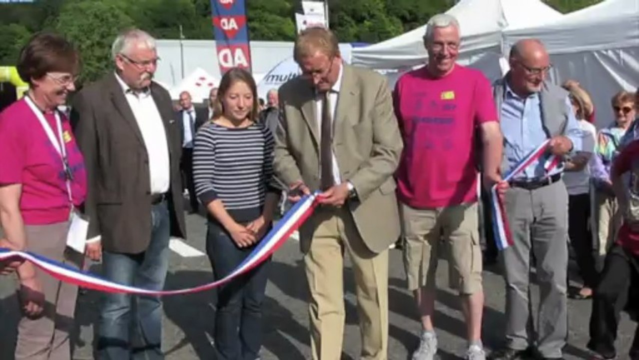 Saint-Just: Céline Goberville a parrainé le 8e Rallye-raid sportif