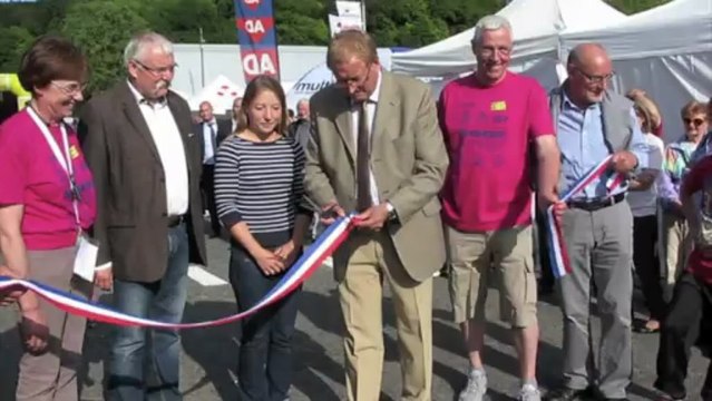 Saint-Just: Céline Goberville a parrainé le 8e Rallye-raid sportif