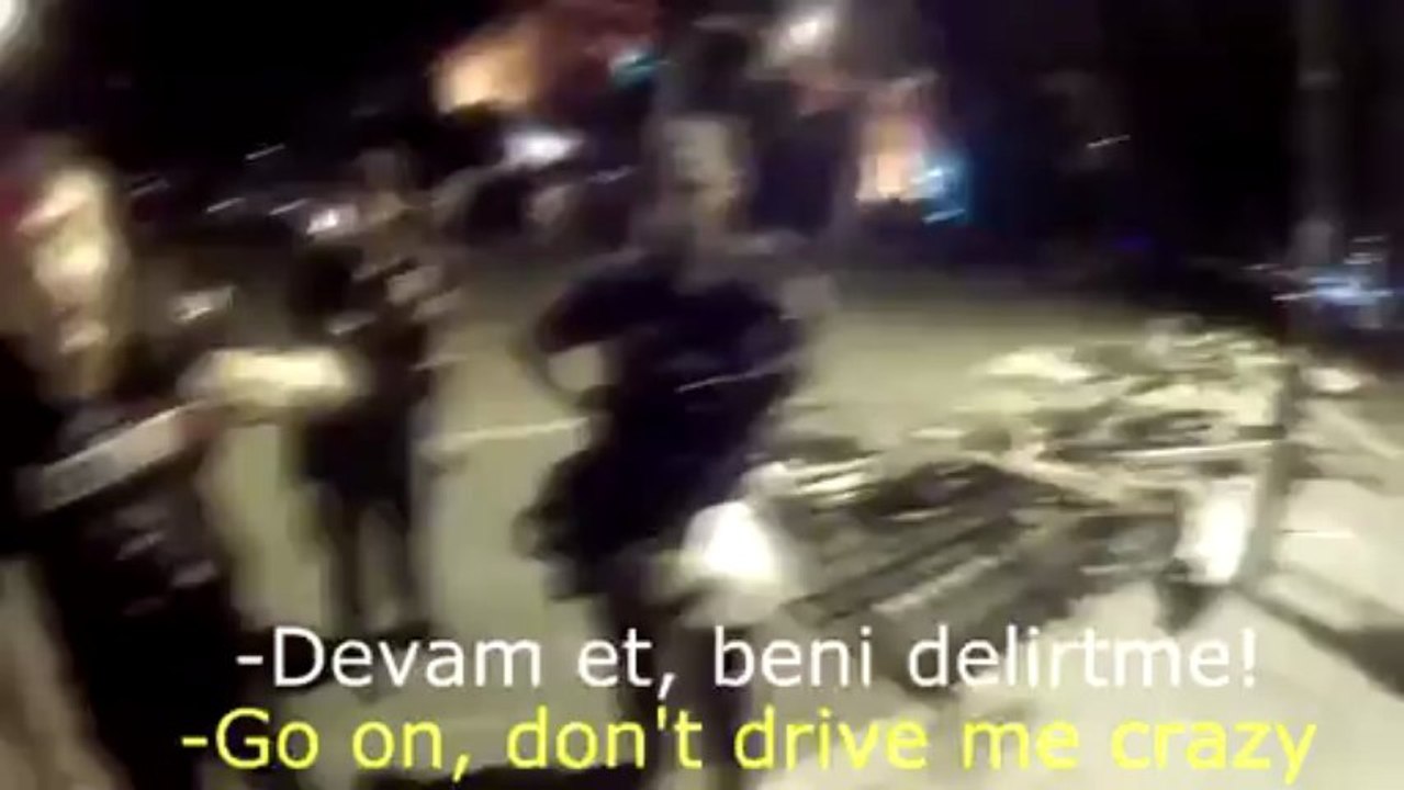 polis dayanamadı