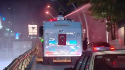 Echauffourées entre policiers et manifestants à Ankara