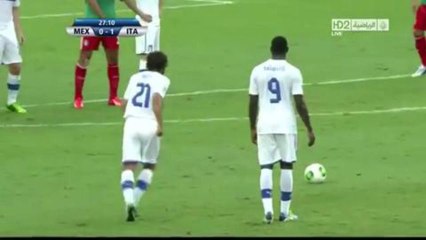 Le coup franc magistral de Pirlo