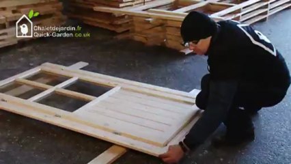 Quick-Garden.co.uk garden log cabins & assembly instruction