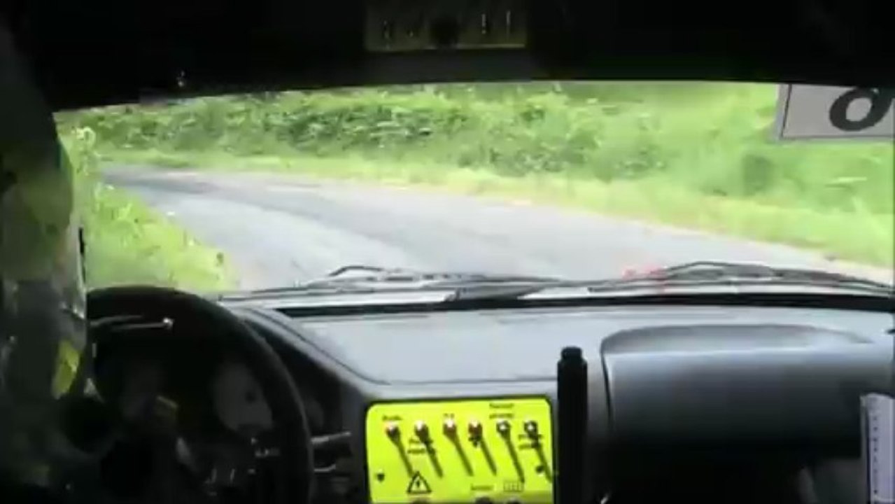 RALLYE DES TROIS CHATEAUX 2013 ES6 REMI ROMAIN