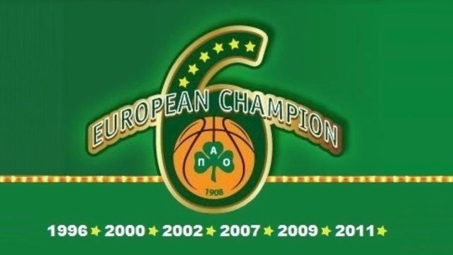 ΠΑΝΑΘΗΝΑΙΚΟΣ 6 ΦΟΡΕΣ ΠΡΩΤΑΘΛΗΤΗΣ ΕΥΡΩΠΗΣ