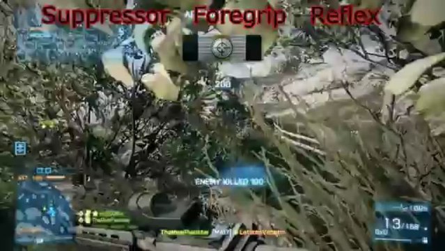 Dos Loadouts: the M417 - Suppressor a Must? (BF3 M417 Gameplay)