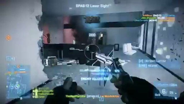 BF3 Spas-12 - Is Close Quarters too CODlike? (Battlefield 3 Spas12 Gameplay)