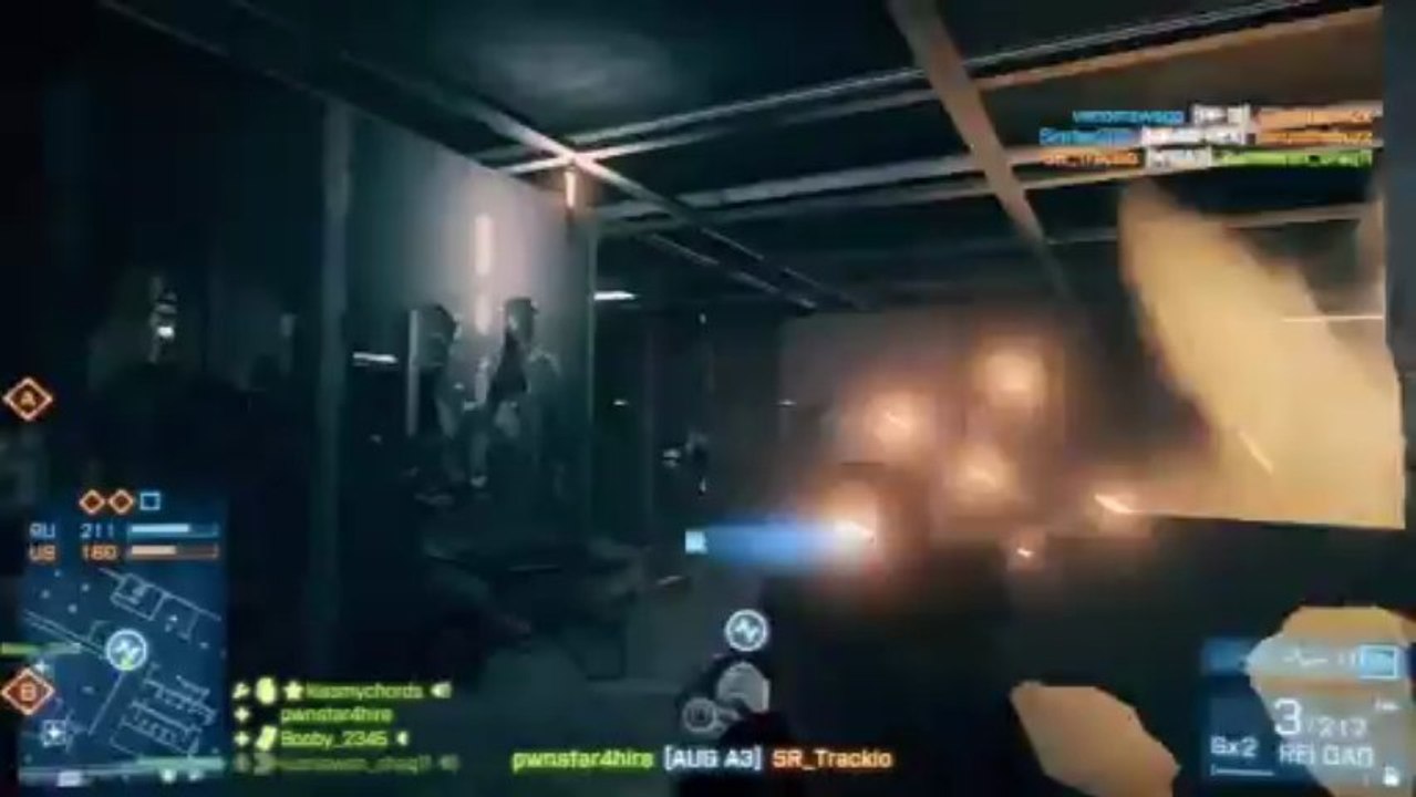 Battlefield 3: "AUG A3 on Operation 925" (BF3 Aug A3 / Operation 925 Gameplay Close Quarters)