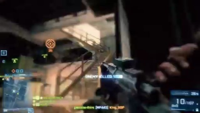 Battlefield 3: The JNG90 Bolt on ScrapMetal (BF3 JNG-90 / ScrapMetal Gameplay - Close Quarters)