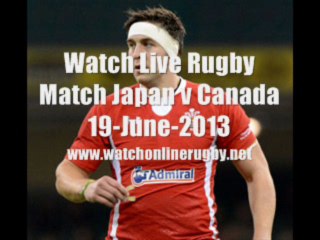 Live Rugby Japan v Canada Streaming