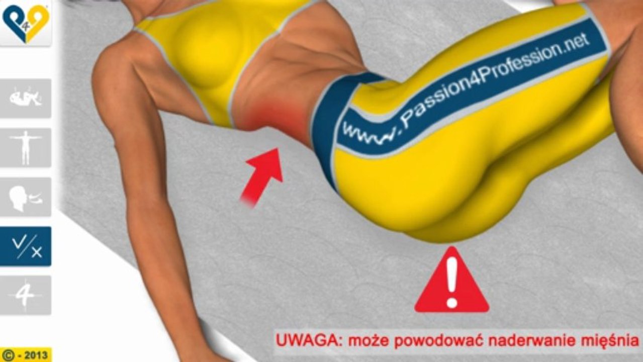 Rozciąganie okolic lędźwi z wykonaniem obrotu kolanami