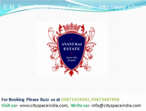 Anant Raj Estate Plaza~~9871424442~~ Anant raj New projects sector 63A