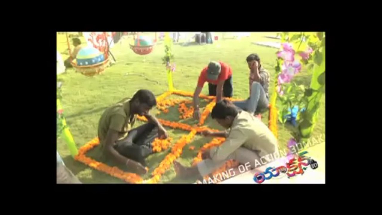 Action 3D Oolalla  Song Making