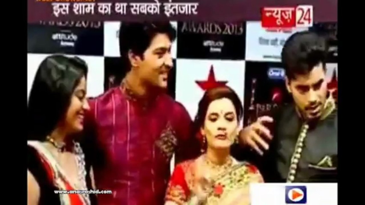 Anas Rashid in Star Parivaar Awards 2013 - Red Carpet - E24