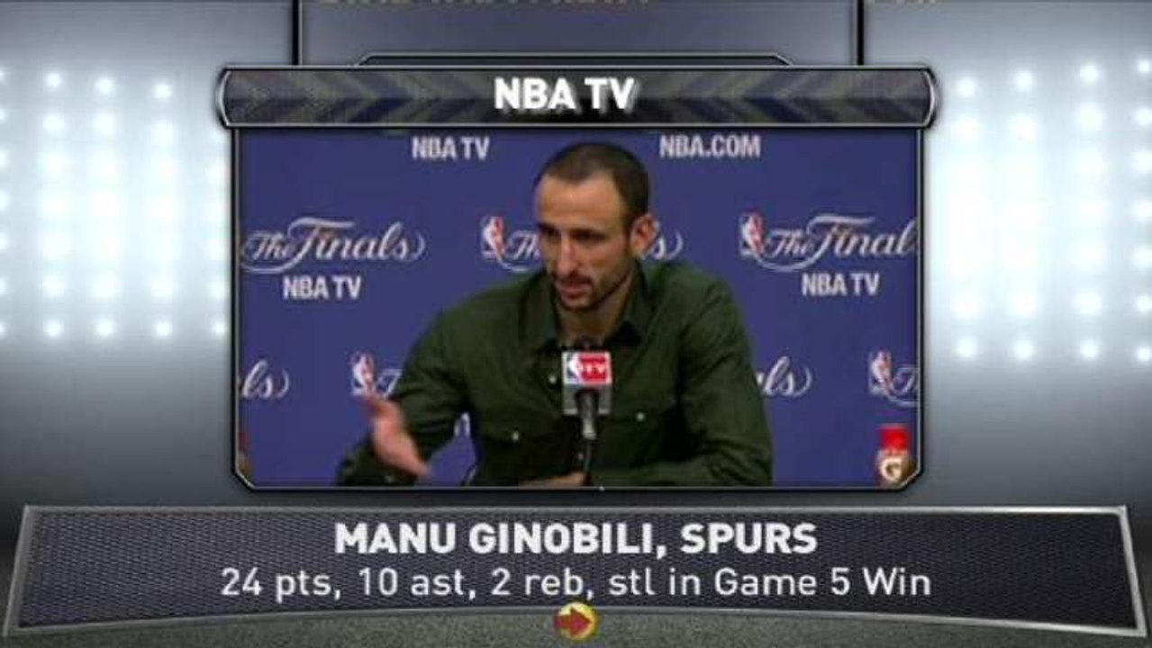 NBA Finals: Heat, Spurs React to Game 5