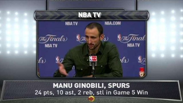 NBA Finals: Heat, Spurs React to Game 5