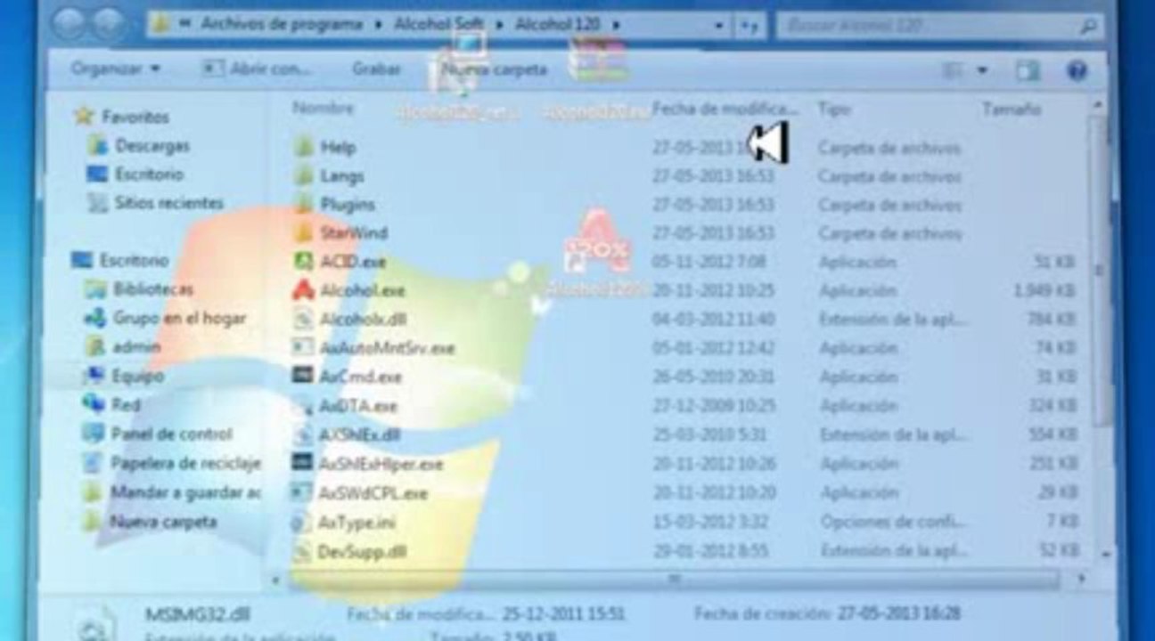 Alcohol 120% Full with Keygen 2013.