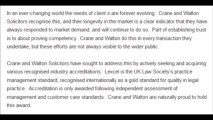 Crane and Walton - Expert solicitors