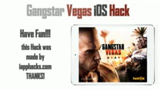 Gangstar Vegas iOS Hack 2013 + Official Version Hack Tool