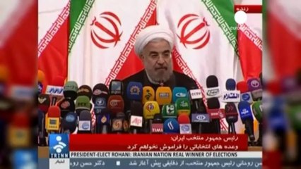 İran'ın yeni cumhurbaşkanı Ruhani şeffaflık sözü...