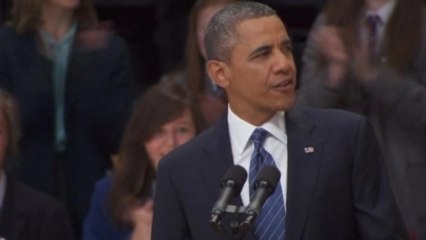 Obama tells Belfast youth peace is in their hands