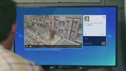 Playstation 4 User Interface - Trailer  [VO|HD720p]