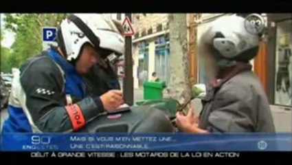 Délit à grande vitesse les motards de la loi en action - Partie 2 de 2