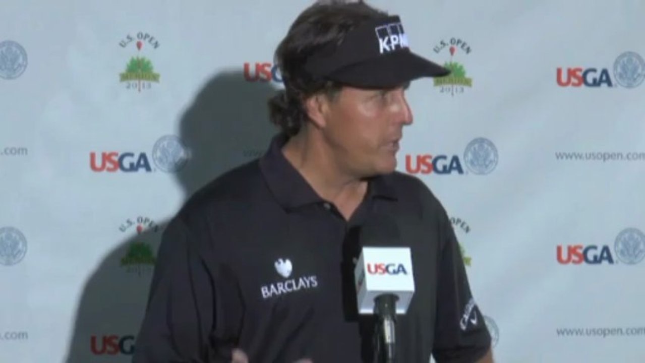 US Open:  Mickelson zum 6. Mal Zweiter: 'Herz gebrochen'