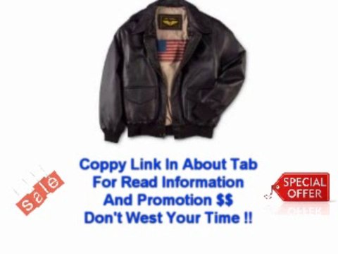 &> Sale!!! Landing Leathers Men's Air Force A-2 Flight Leather Bomber Jacket - Brown M Best Buy $^
