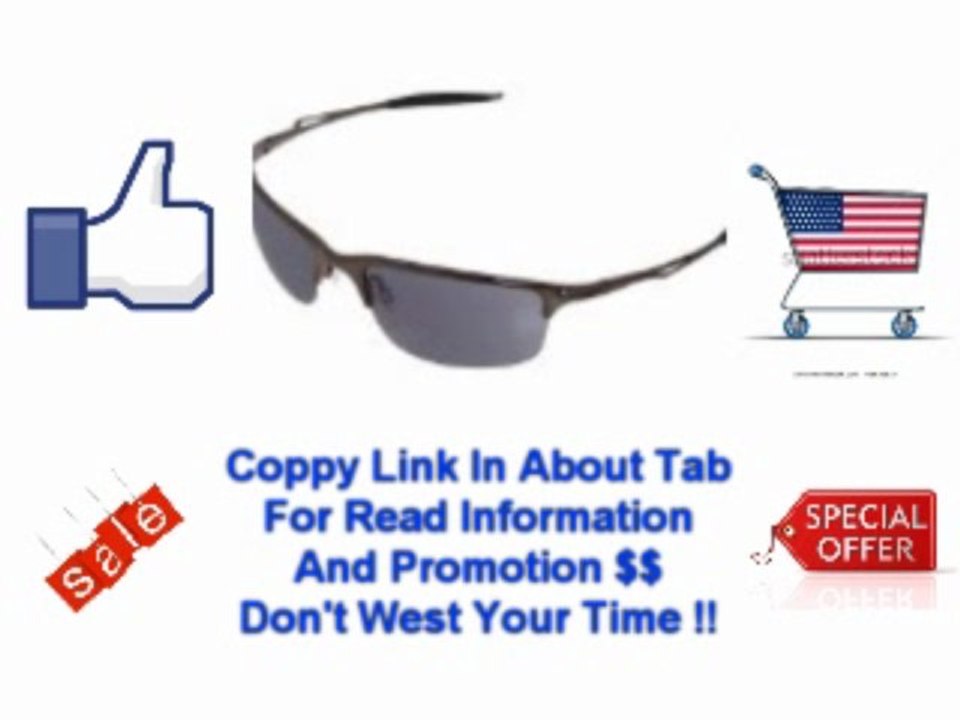 @@ View features Oakley Men's Half Wire 2.0 Sunglasses (Black Chrome Frame Grey Lens) Best Price ^+