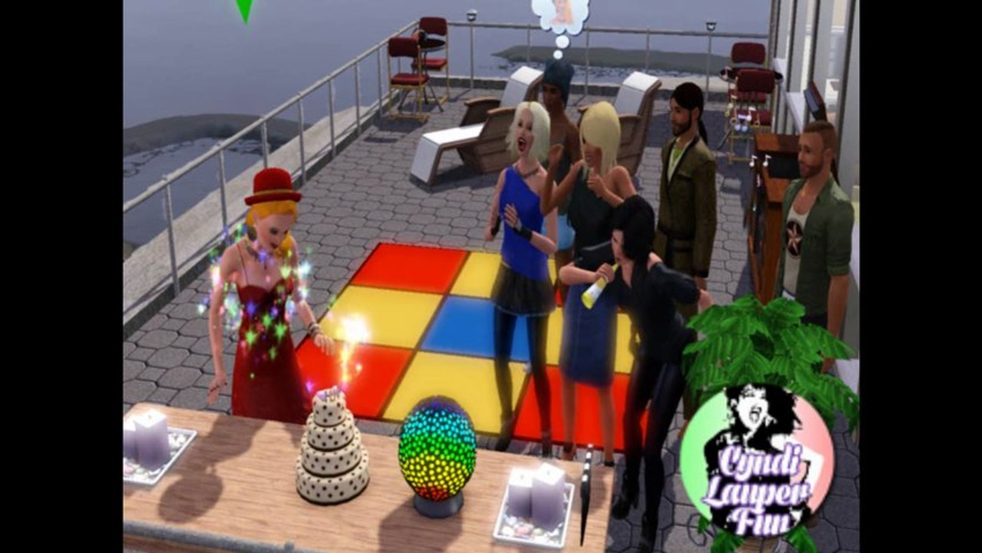 ⁣Cyndi Lauper's Birthday - The Sims 3