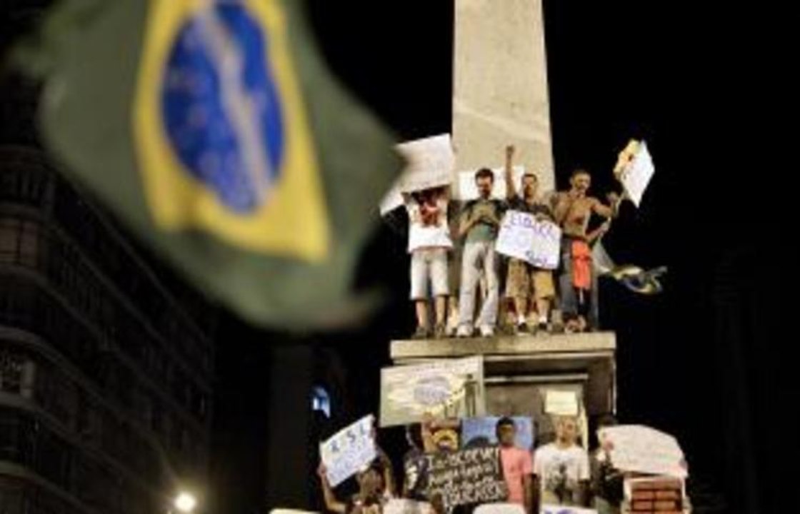 Redig on the continuing protests in Brazil
