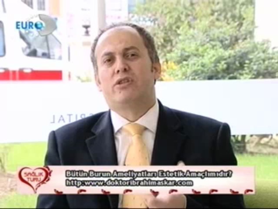 Doc Dr  ibrahim Askar - Estetik burun operasyonlari hakkında bilgi veriyor