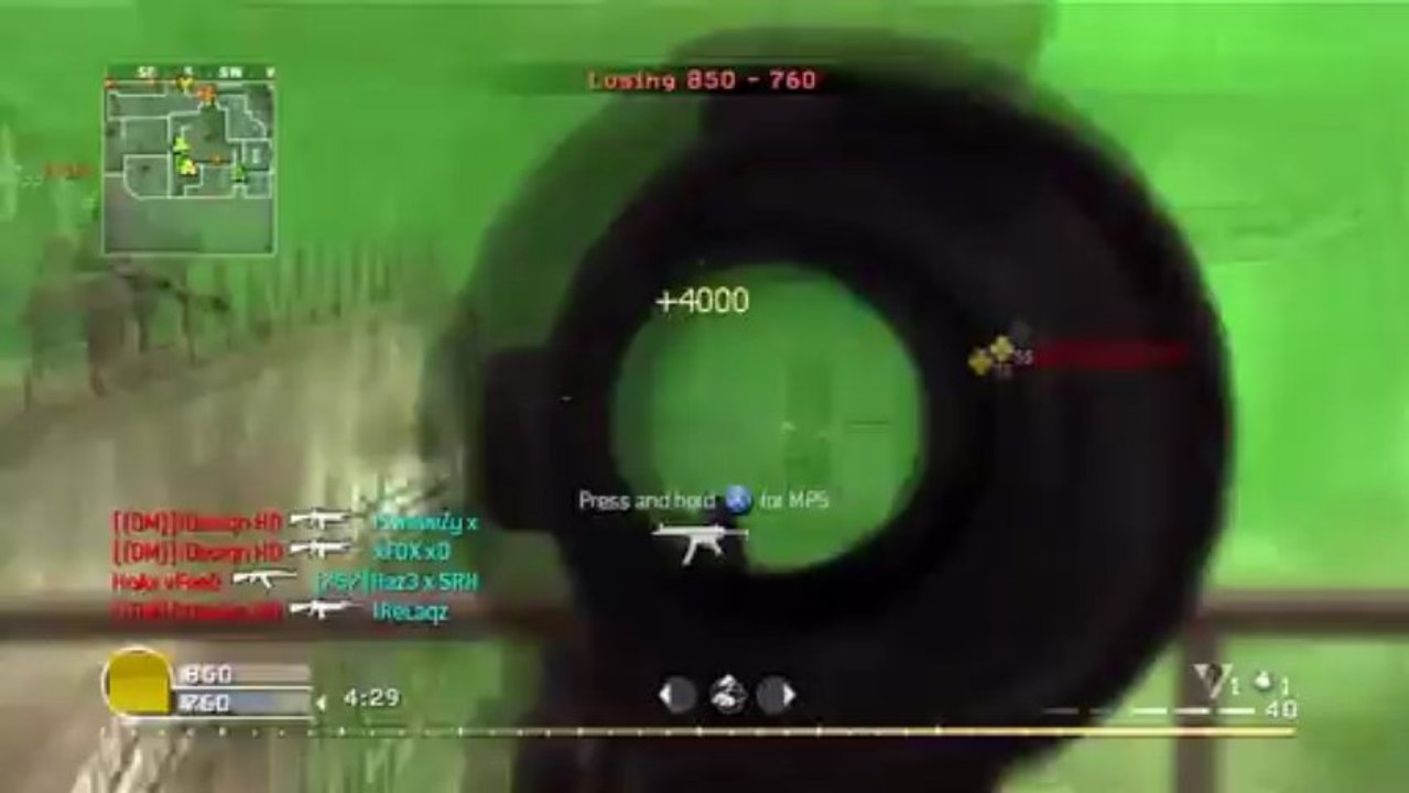 CoD4 DISCO PARTY GLITCH! (Call of Duty Hack)