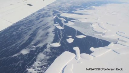 Ice Melting in Antarctica From Underneath