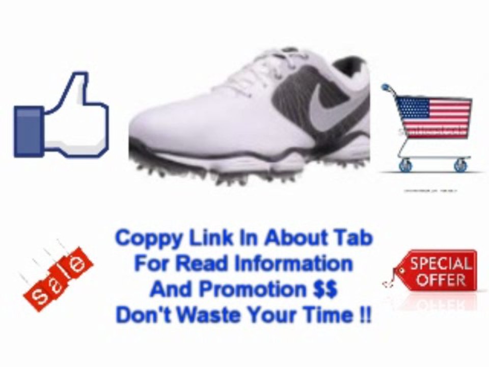 &^ Shop at Nike Golf Men's Nike Lunar Control II Golf Shoe,White Volt Reflect Silver,12 M US Top Deals$(