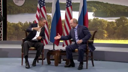 Obama y Putin reunidos