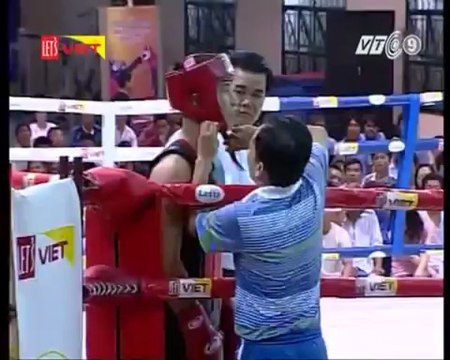 Giải võ cổ truyền - Trận 6: Võ sĩ Nguyễn Trung Kiên (BR - VTàu) - Phan Văn Yên (Nghệ An)