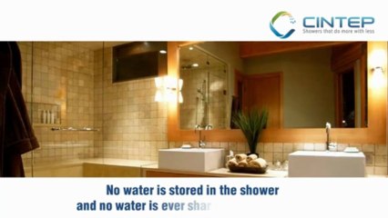 Saving Energy With CINTEP Recycling Shower