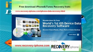 How to Recover iPhone Lost Data after Upgrade to iOS 6?