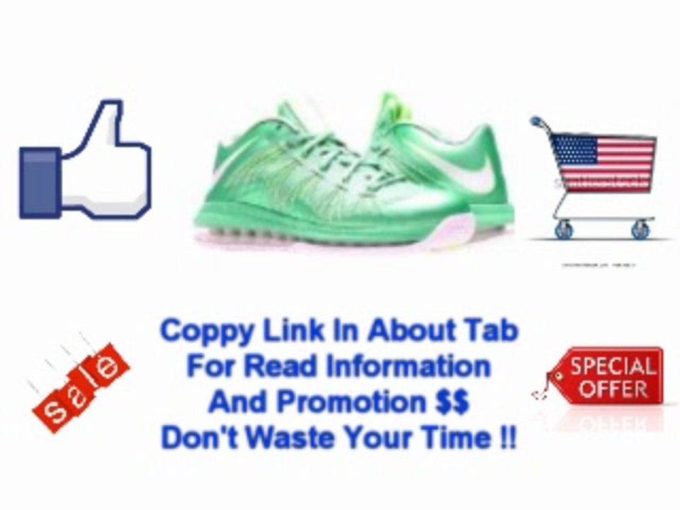 ** Send for Nike Air Max Lebron X Low Easter Mens Basketball Shoes 579765-300 Crystal Mint 12 M US Best Price^)