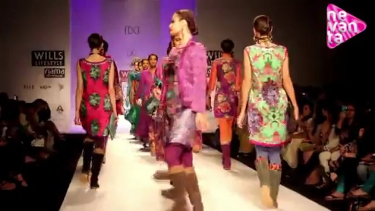 Sonia Jetleey @ Wills Lifestyle India Fashion Week AW13