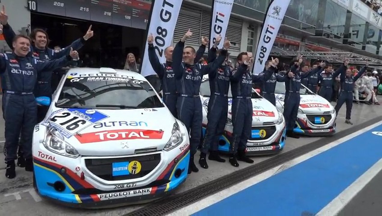 Peugeot 208 GTi 24 h du Nurburgring 2013 par MAXreportage.com